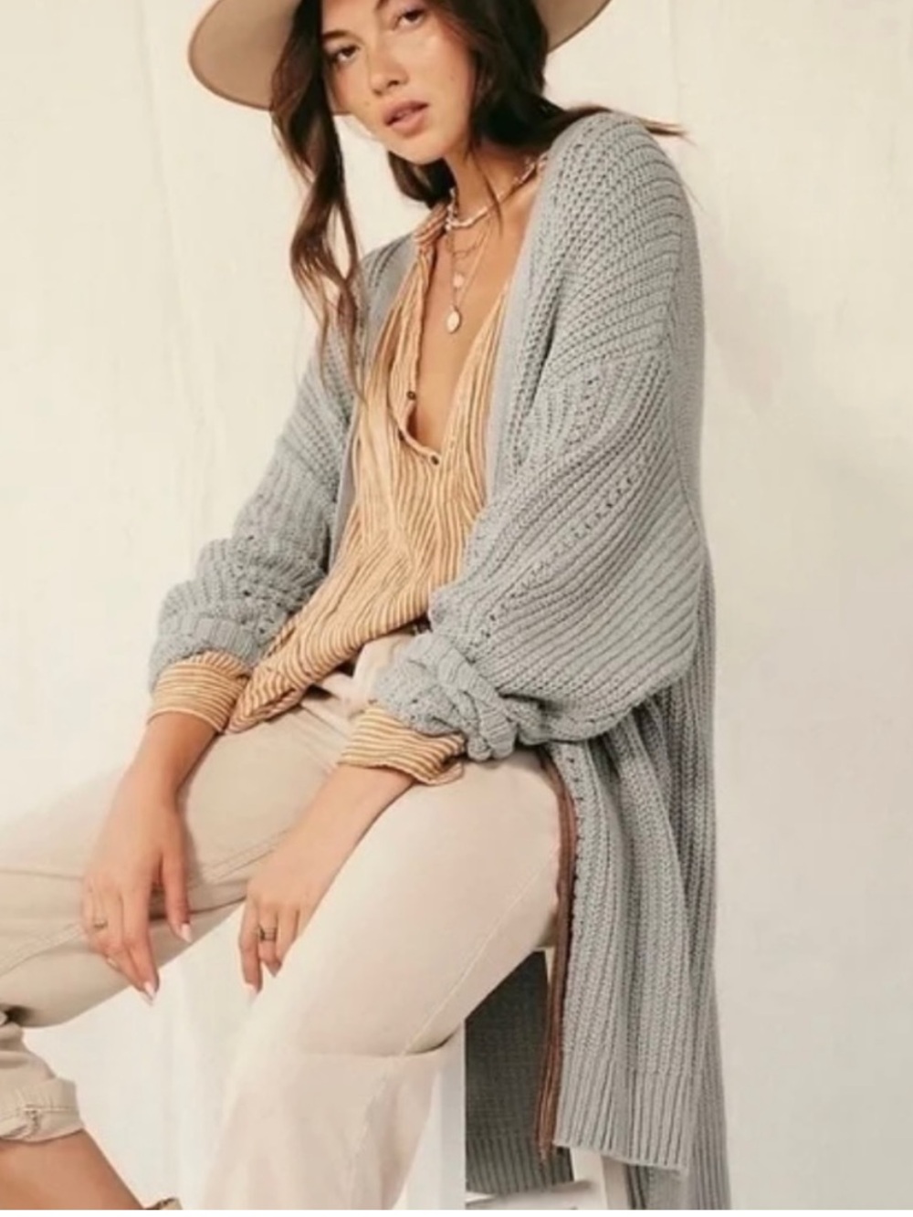 Free People Nightingale Cardigan Size Medium
